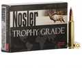 The Nosler Ballistics Team, Long Respected In The Hunting And Shooting Industry For Reliable And Precise Reloading Data, Is The driving Force Behind Nosler Trophy Grade Ammunition. Trophy Grade Ammuni...